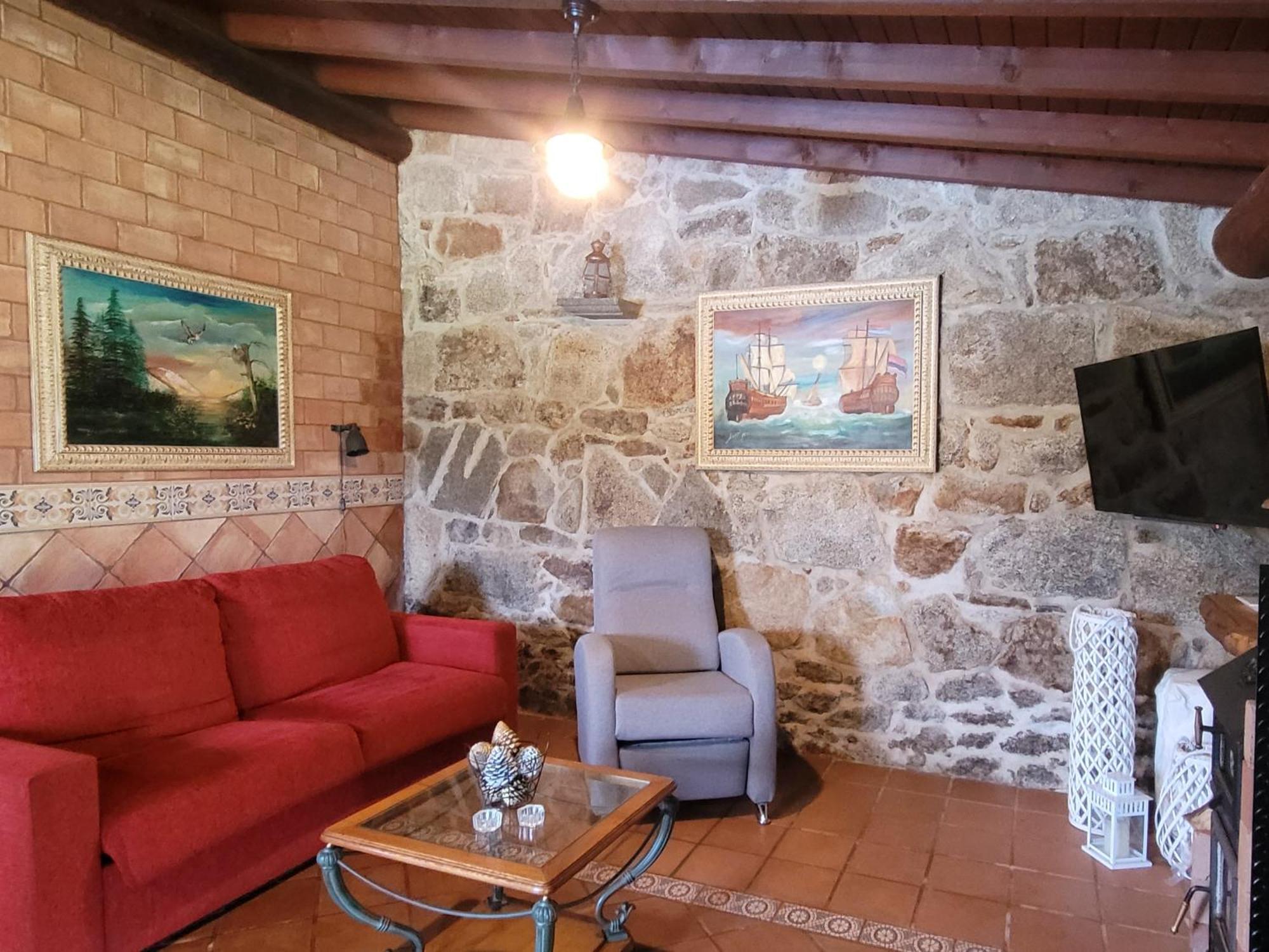 Casa Rustica Piscina, Apartadino A Pobra do Caramiñal Esterno foto
