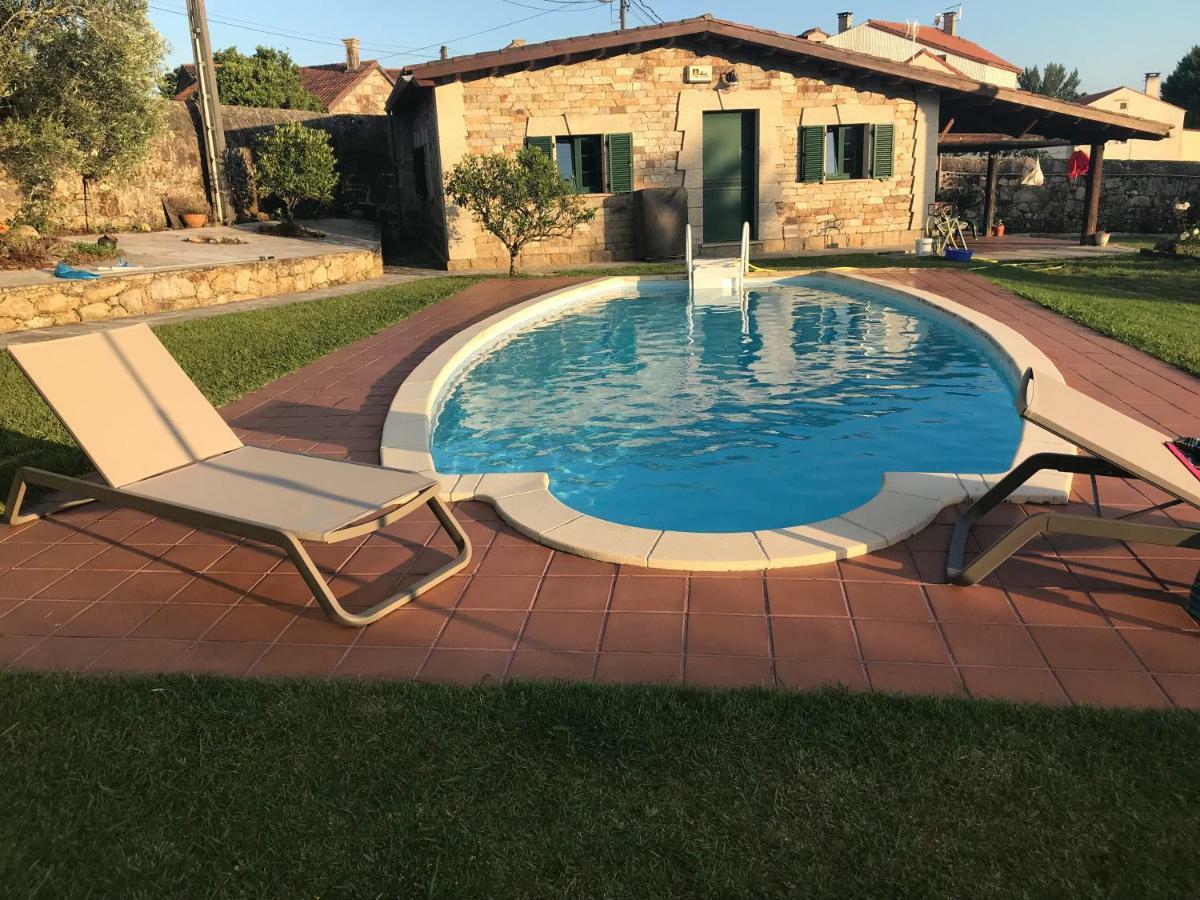 Casa Rustica Piscina, Apartadino A Pobra do Caramiñal Esterno foto