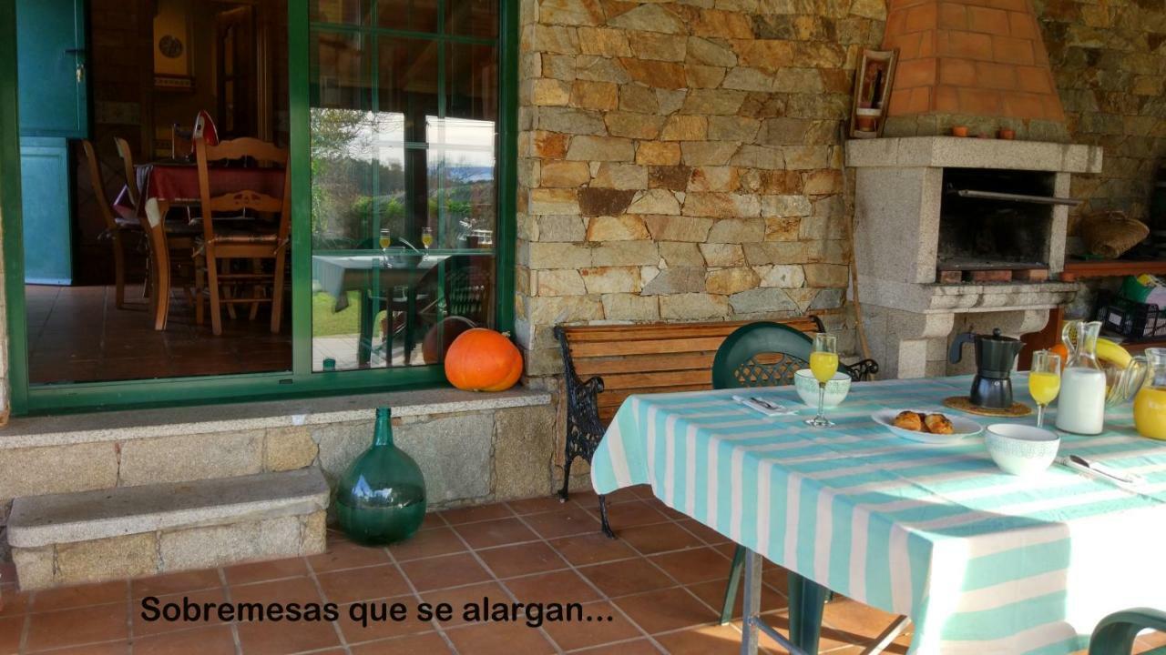 Casa Rustica Piscina, Apartadino A Pobra do Caramiñal Esterno foto